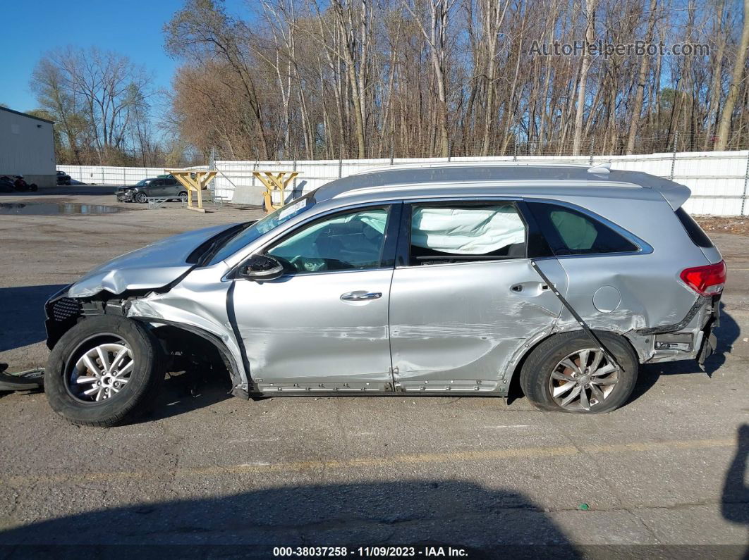 2018 Kia Sorento 2.4l Lx Silver vin: 5XYPGDA35JG368602