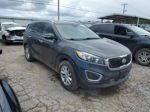 2018 Kia Sorento Lx Серый vin: 5XYPGDA35JG427177