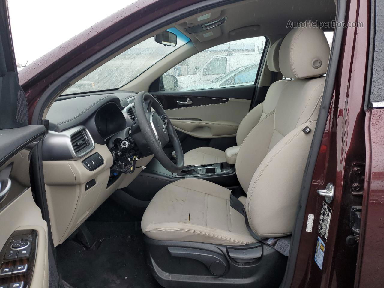 2020 Kia Sorento L Burgundy vin: 5XYPGDA35LG627219