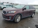 2020 Kia Sorento L Burgundy vin: 5XYPGDA35LG627219