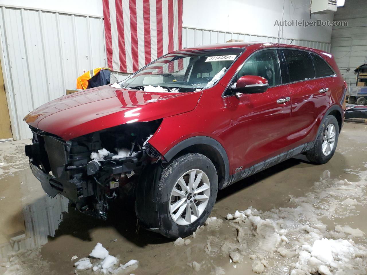 2020 Kia Sorento L Red vin: 5XYPGDA35LG672662