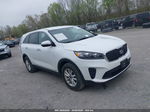 2020 Kia Sorento 2.4l Lx White vin: 5XYPGDA35LG699246