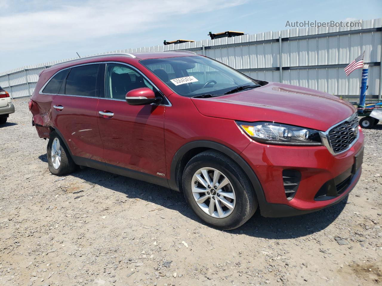 2020 Kia Sorento L Red vin: 5XYPGDA35LG703909