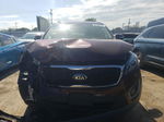 2017 Kia Sorento Lx Burgundy vin: 5XYPGDA36HG324151