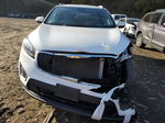 2018 Kia Sorento Lx White vin: 5XYPGDA36JG340632