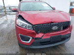 2018 Kia Sorento 2.4l Lx Красный vin: 5XYPGDA36JG392536