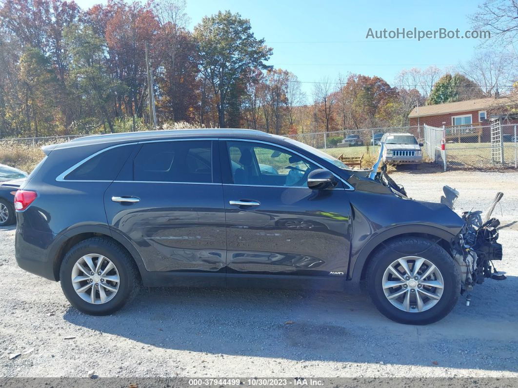 2018 Kia Sorento 2.4l Lx Gray vin: 5XYPGDA36JG425597