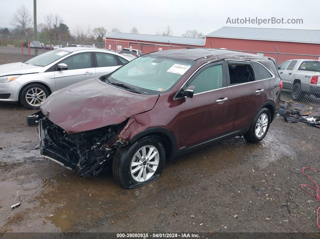 2020 Kia Sorento 2.4l Lx Black vin: 5XYPGDA36LG651027