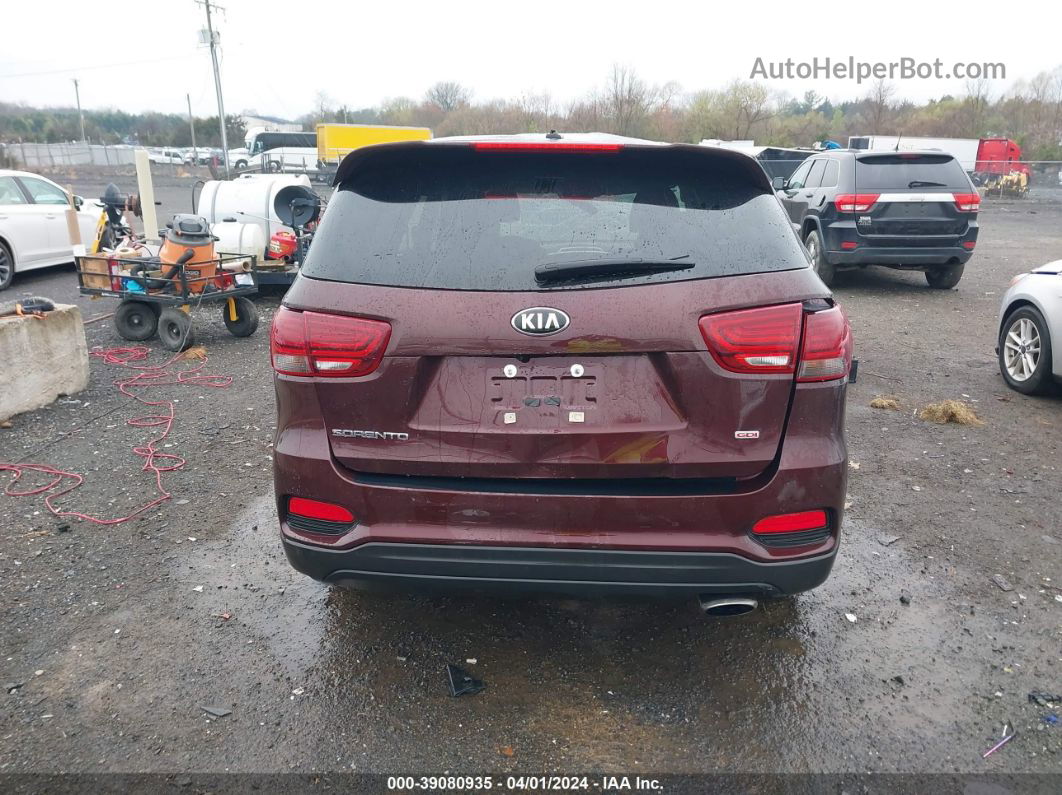 2020 Kia Sorento 2.4l Lx Black vin: 5XYPGDA36LG651027