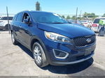 2017 Kia Sorento 2.4l Lx Dark Blue vin: 5XYPGDA37HG198480