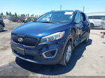 2017 Kia Sorento 2.4l Lx Dark Blue vin: 5XYPGDA37HG198480