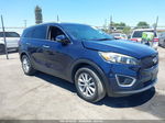 2017 Kia Sorento 2.4l Lx Dark Blue vin: 5XYPGDA37HG198480