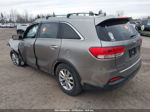 2018 Kia Sorento 2.4l Lx Серый vin: 5XYPGDA37JG349520