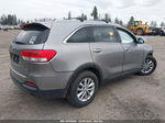 2018 Kia Sorento 2.4l Lx Серый vin: 5XYPGDA37JG349520