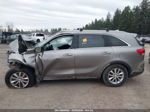 2018 Kia Sorento 2.4l Lx Серый vin: 5XYPGDA37JG349520