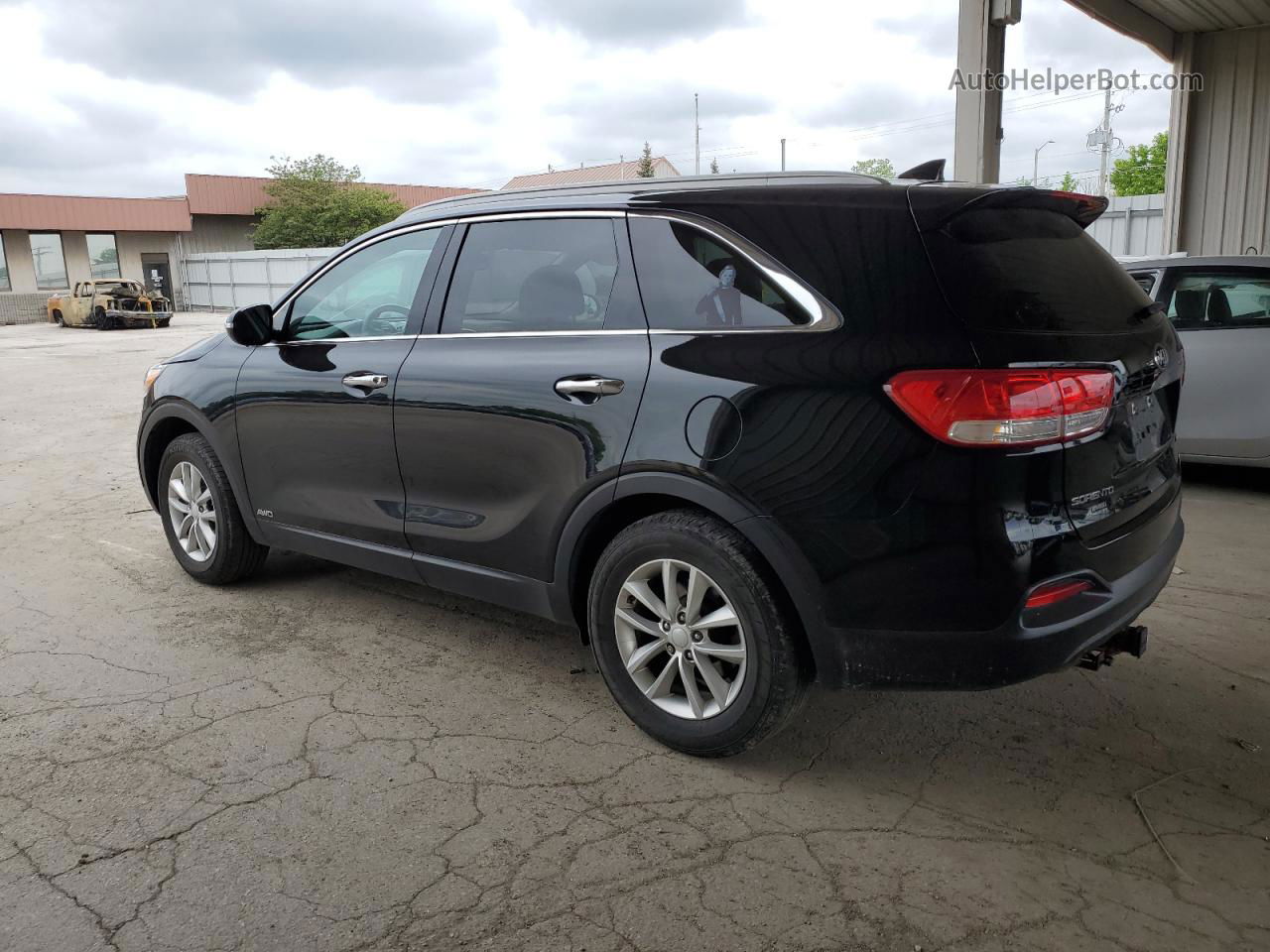 2018 Kia Sorento Lx Black vin: 5XYPGDA37JG349534