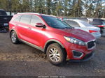 2018 Kia Sorento 2.4l Lx Красный vin: 5XYPGDA37JG384476