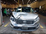 2018 Kia Sorento 2.4l Lx Gray vin: 5XYPGDA37JG407223