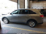 2018 Kia Sorento 2.4l Lx Gray vin: 5XYPGDA37JG407223