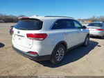 2018 Kia Sorento 2.4l Lx White vin: 5XYPGDA37JG415919