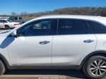 2018 Kia Sorento 2.4l Lx White vin: 5XYPGDA37JG415919