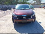 2020 Kia Sorento 2.4l Lx Burgundy vin: 5XYPGDA37LG644510