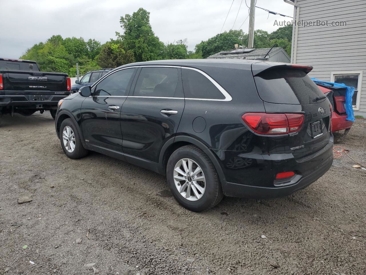 2020 Kia Sorento L Black vin: 5XYPGDA37LG681556