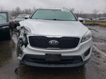 2017 Kia Sorento Lx Серебряный vin: 5XYPGDA38HG213763