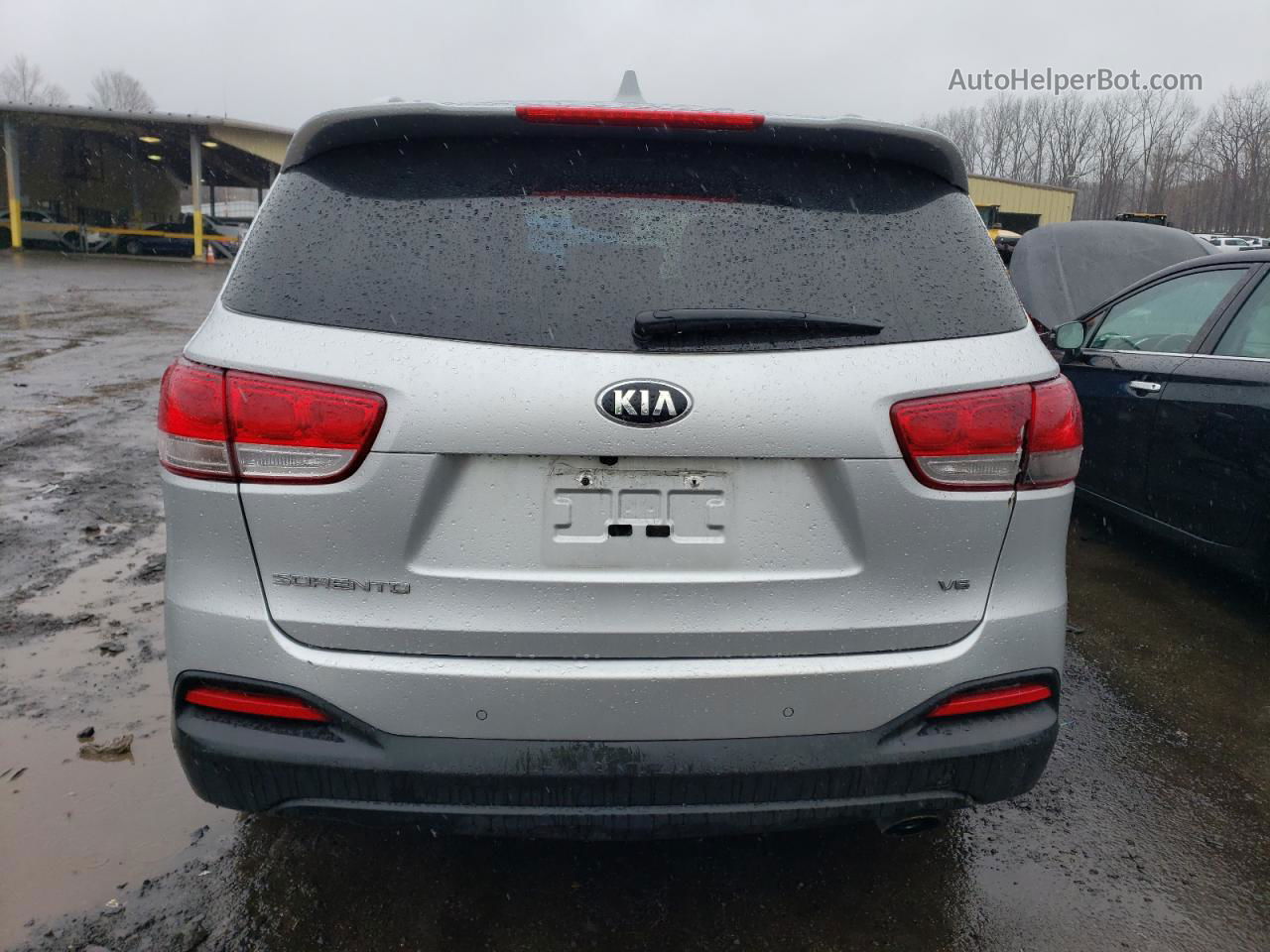 2017 Kia Sorento Lx Серебряный vin: 5XYPGDA38HG213763