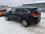 2017 Kia Sorento Lx Черный vin: 5XYPGDA38HG249890