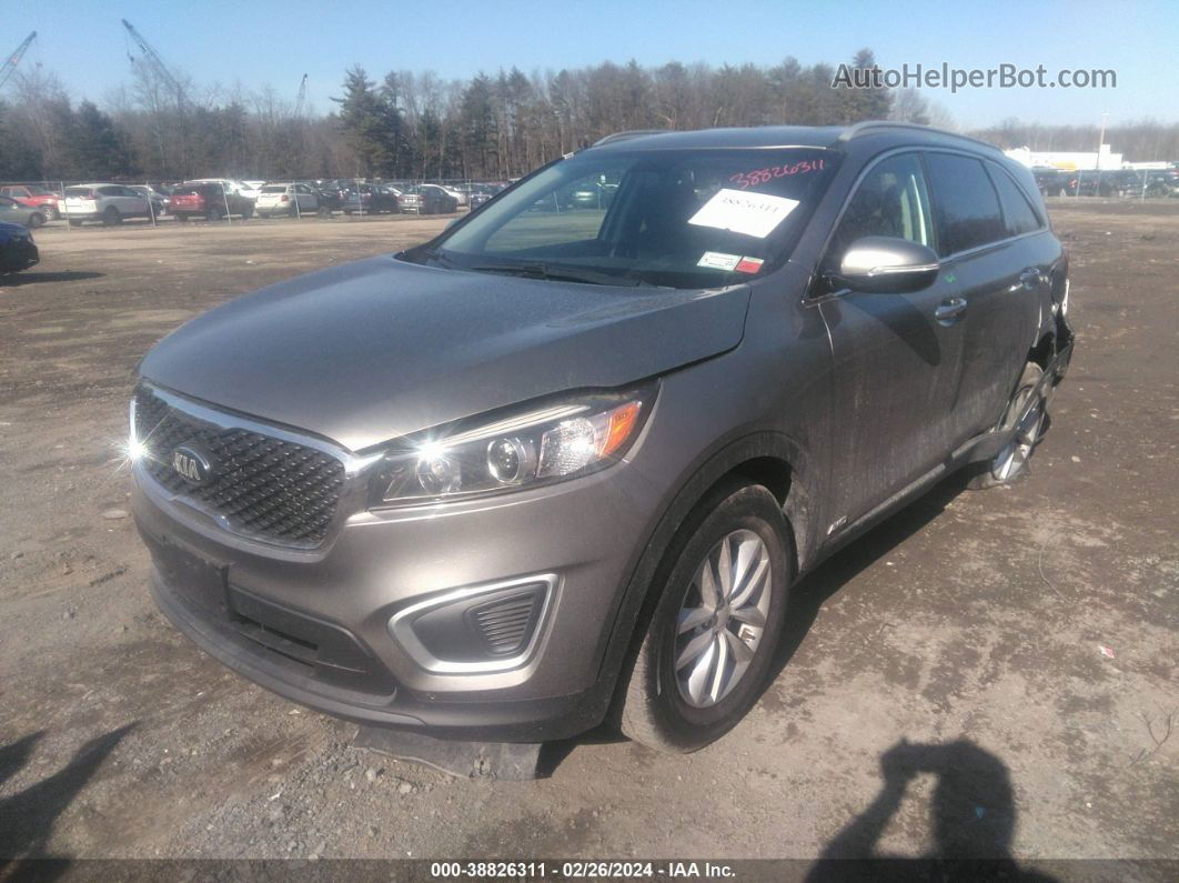 2017 Kia Sorento 2.4l Lx Pewter vin: 5XYPGDA38HG265166