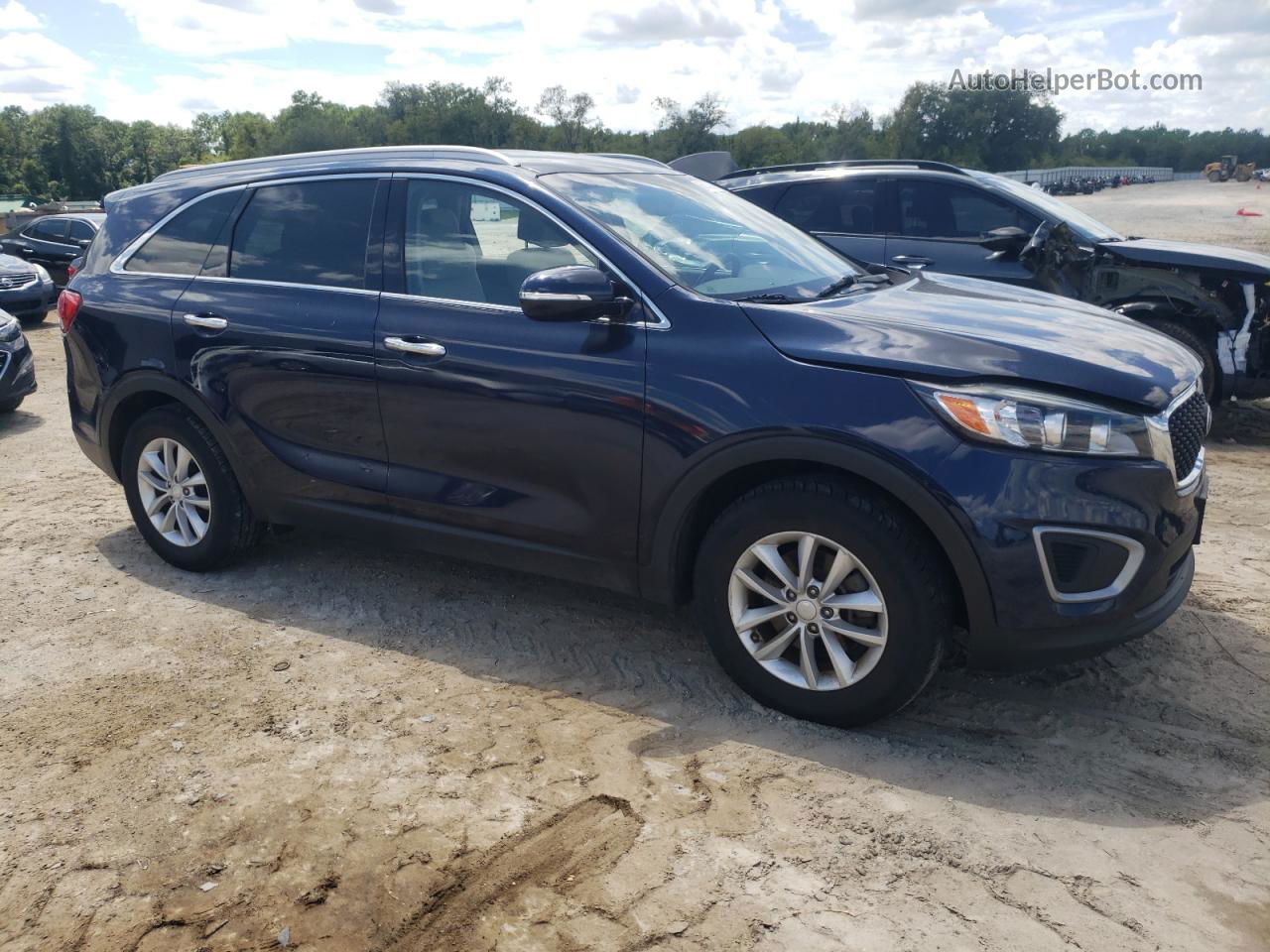 2017 Kia Sorento Lx Blue vin: 5XYPGDA38HG336611