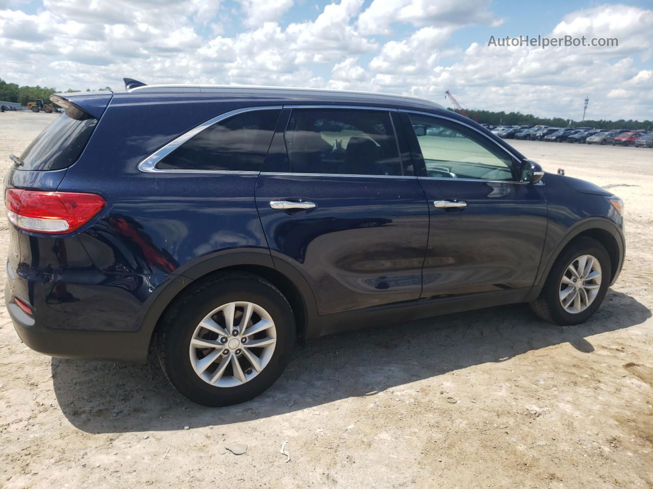 2017 Kia Sorento Lx Синий vin: 5XYPGDA38HG336611