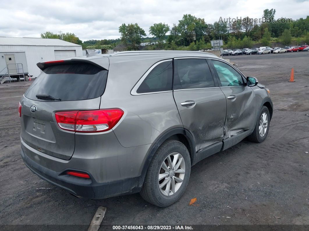 2018 Kia Sorento Lx Gray vin: 5XYPGDA38JG405190