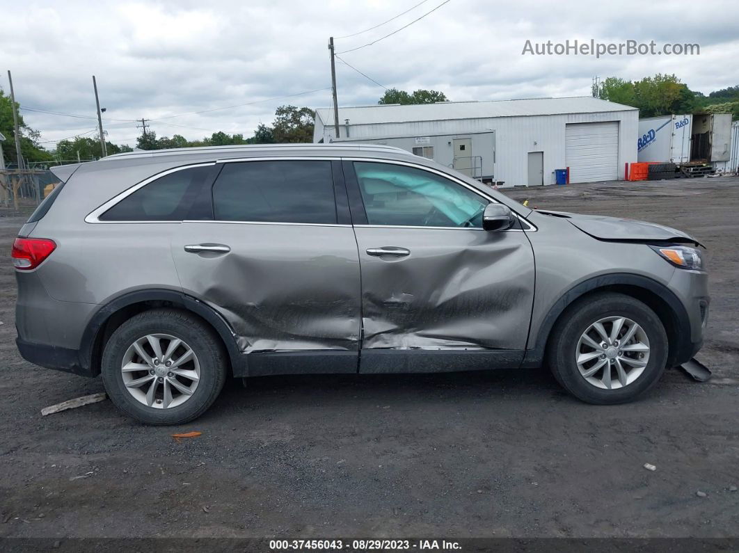 2018 Kia Sorento Lx Gray vin: 5XYPGDA38JG405190