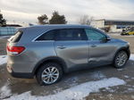 2018 Kia Sorento Lx Gray vin: 5XYPGDA38JG431742