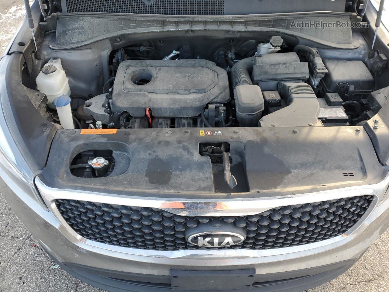 2018 Kia Sorento Lx Gray vin: 5XYPGDA38JG431742