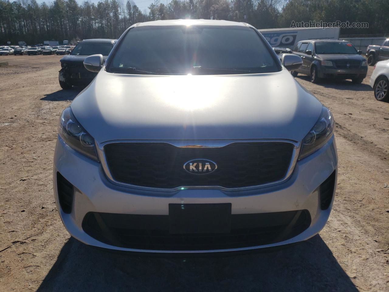 2020 Kia Sorento L Silver vin: 5XYPGDA38LG649585