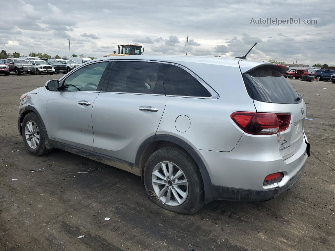 2020 Kia Sorento L Silver vin: 5XYPGDA38LG654379