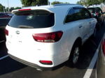 2020 Kia Sorento Lx White vin: 5XYPGDA38LG658934