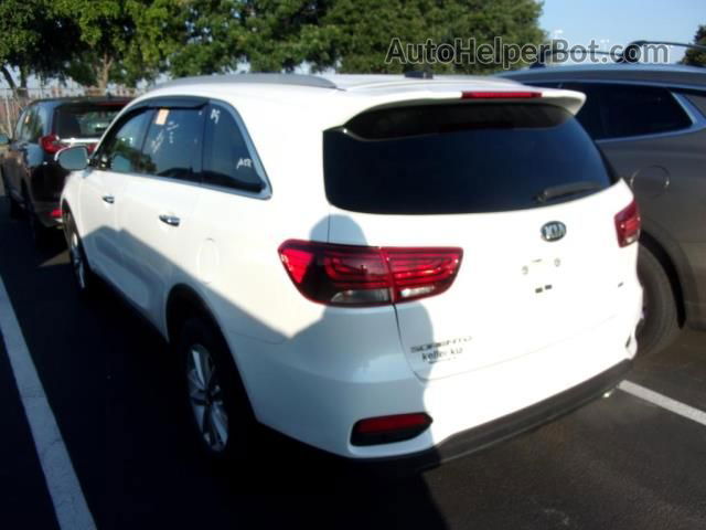 2020 Kia Sorento Lx White vin: 5XYPGDA38LG658934