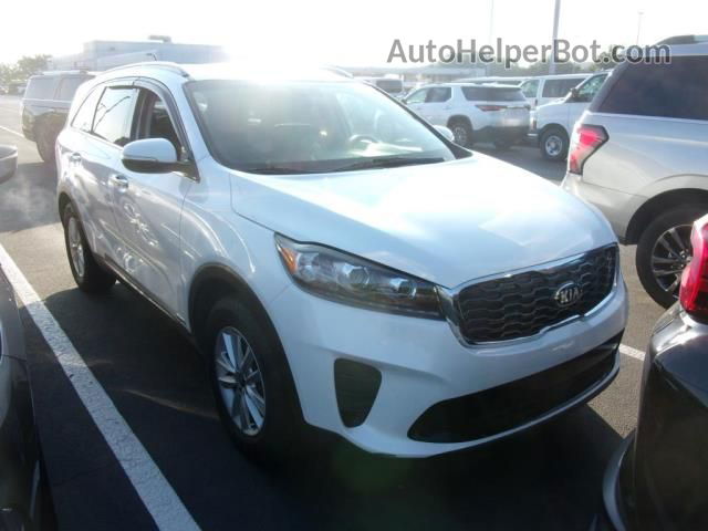 2020 Kia Sorento Lx White vin: 5XYPGDA38LG658934