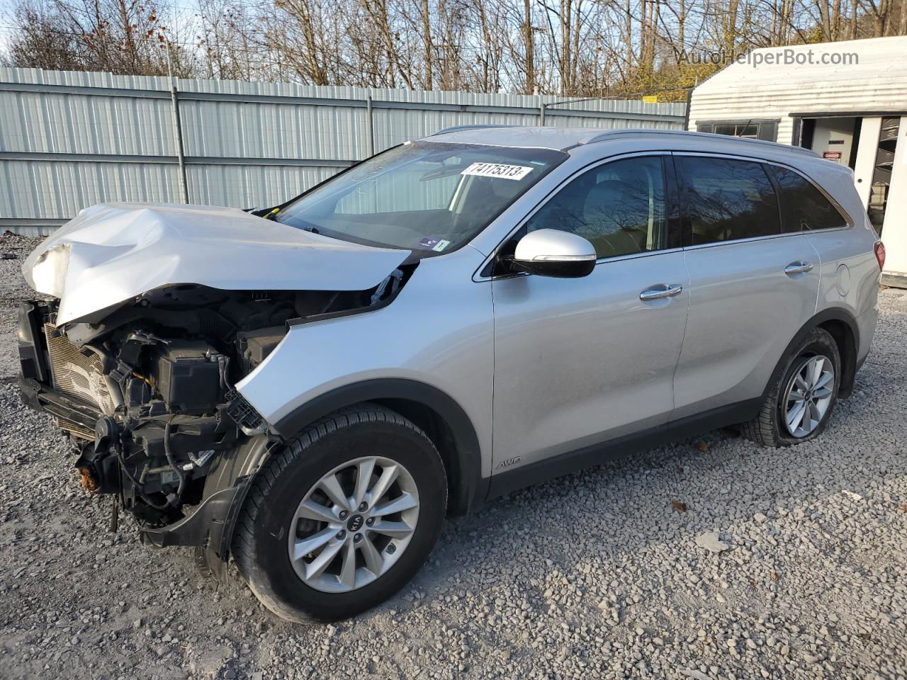 2020 Kia Sorento L Silver vin: 5XYPGDA38LG664068