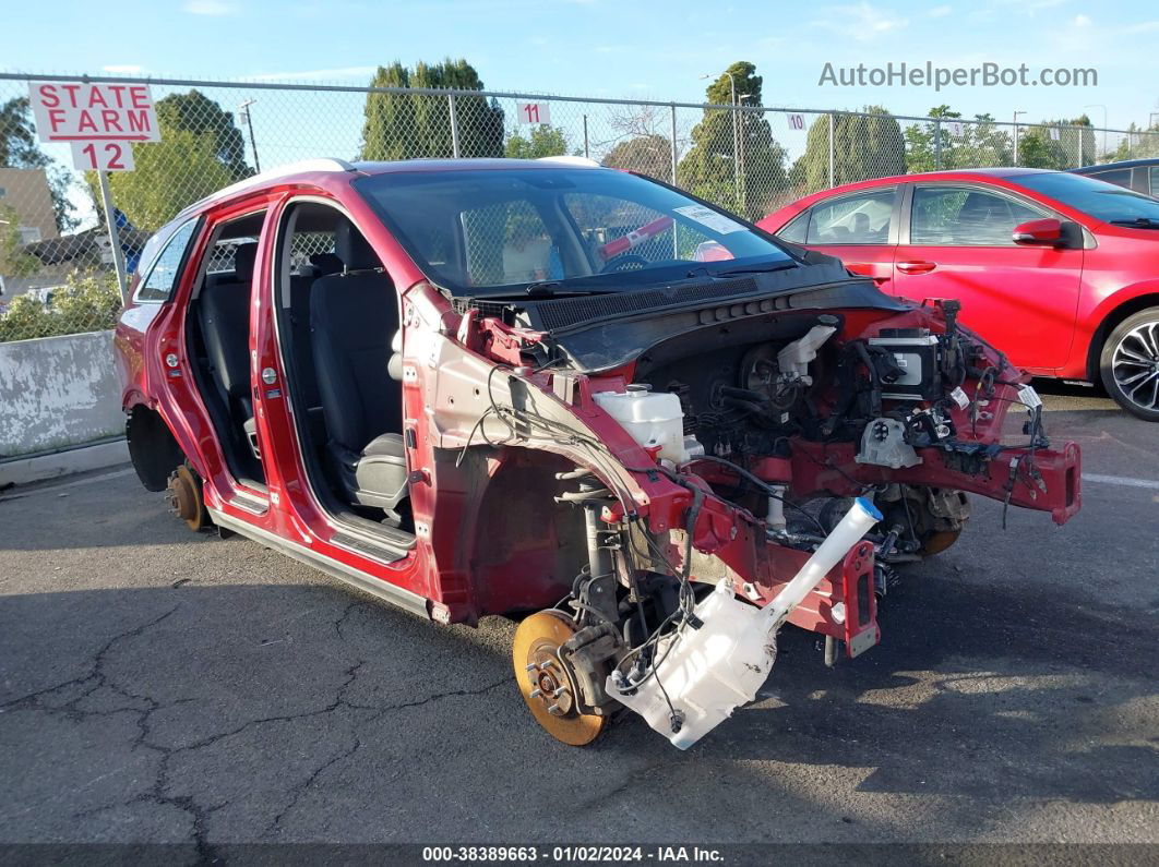 2017 Kia Sorento 2.4l Lx Red vin: 5XYPGDA39HG192678