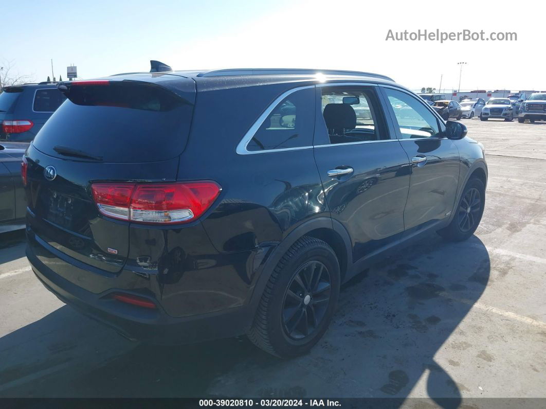 2017 Kia Sorento 2.4l Lx Black vin: 5XYPGDA39HG236761