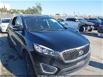 2017 Kia Sorento 2.4l Lx Black vin: 5XYPGDA39HG236761