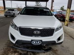 2017 Kia Sorento Lx White vin: 5XYPGDA39HG248070