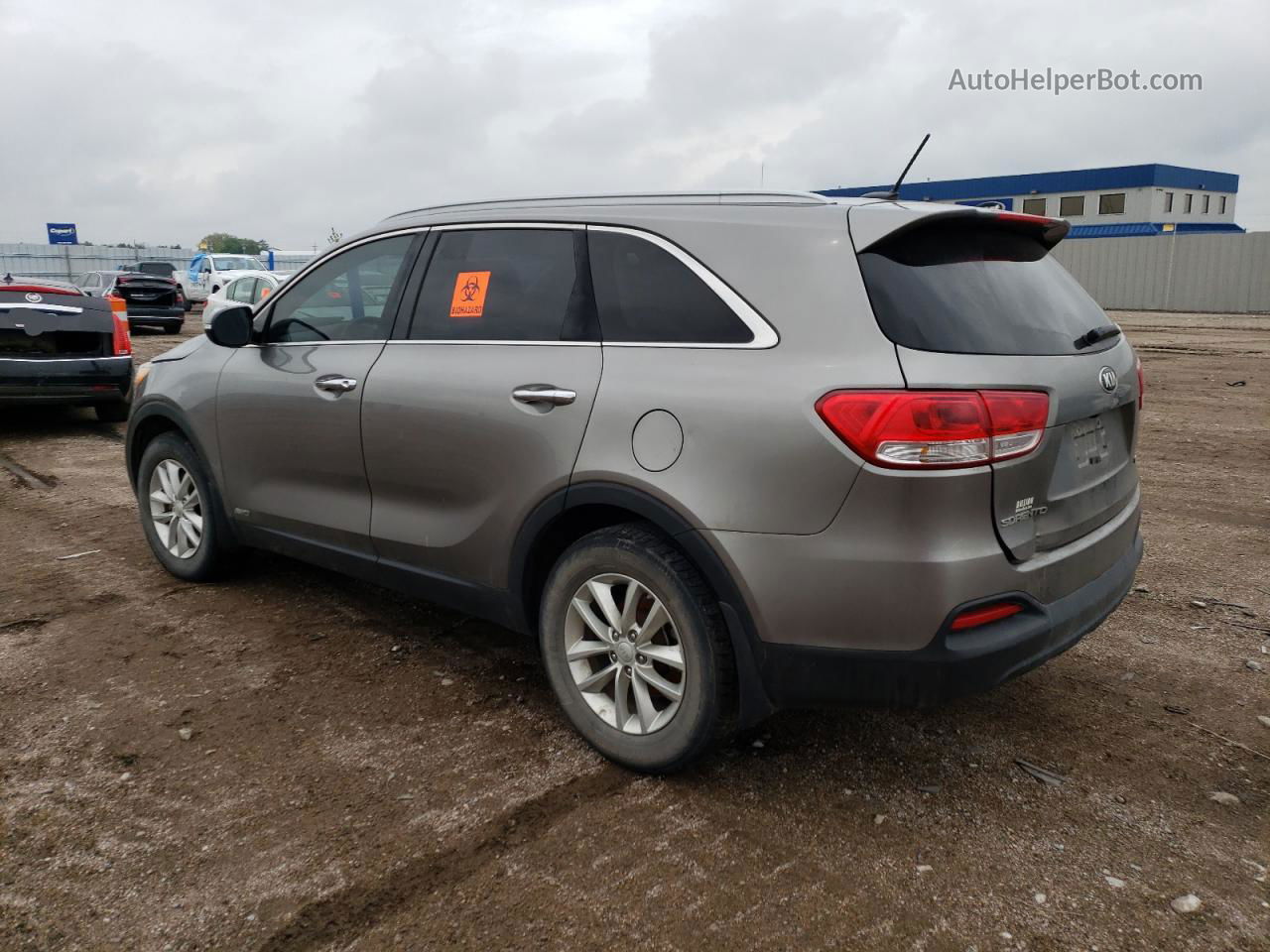 2017 Kia Sorento Lx Gray vin: 5XYPGDA39HG255259