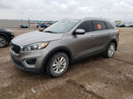 2017 Kia Sorento Lx Gray vin: 5XYPGDA39HG255259