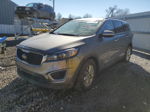 2018 Kia Sorento Lx Silver vin: 5XYPGDA39JG377187